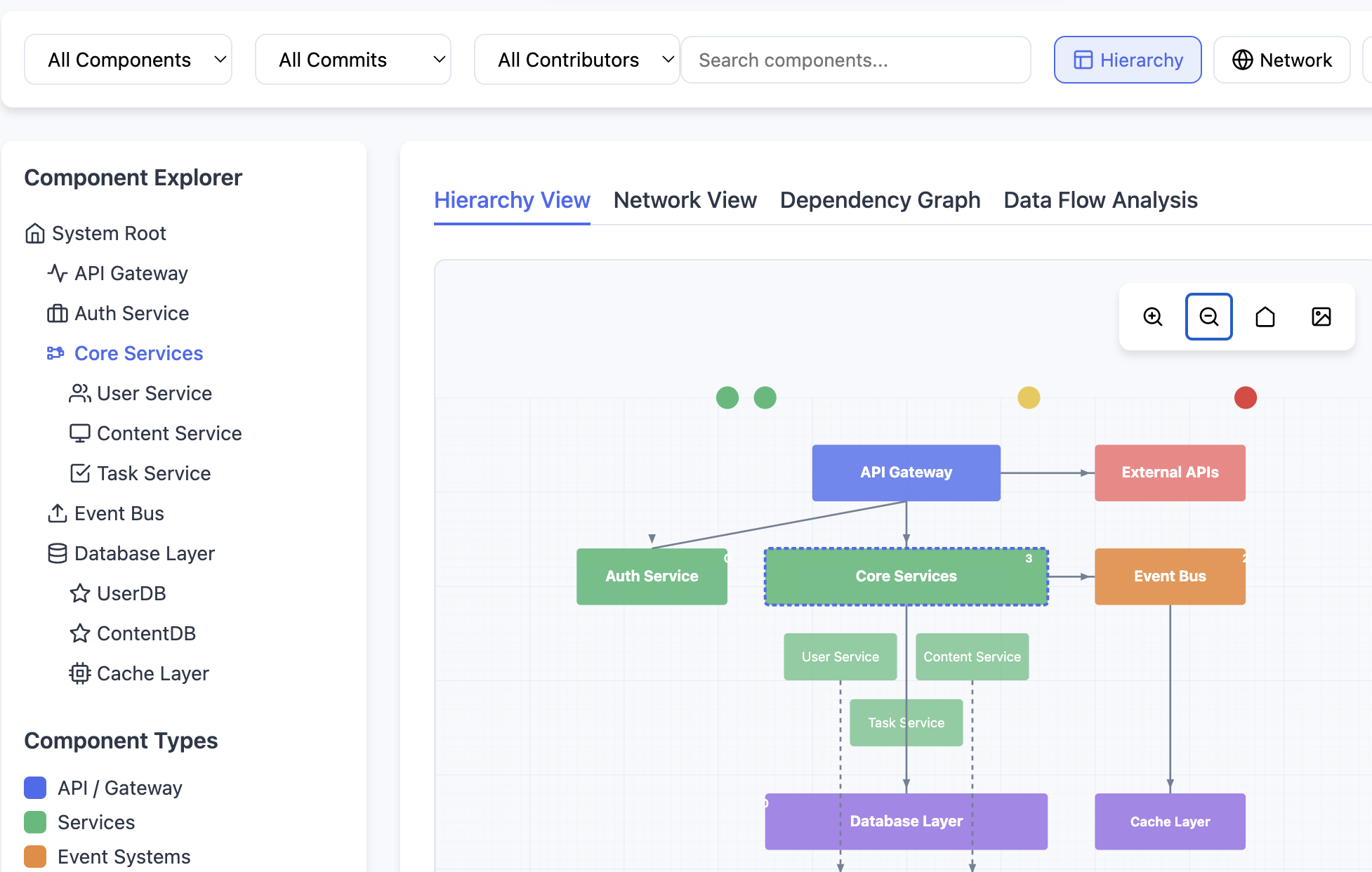 Illustration showing codebase insights on ChromeBird dashboard